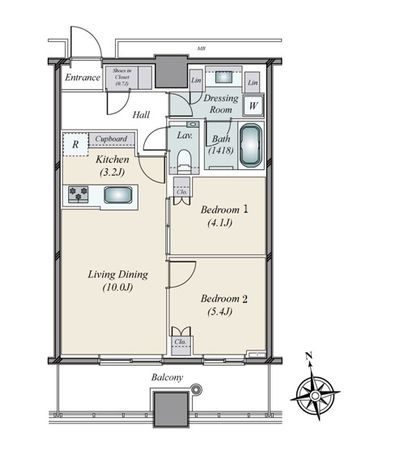 WORLD TOWER RESIDENCE 間取図(平面図) WORLD TOWER RESIDENCE 間取図(平面図)