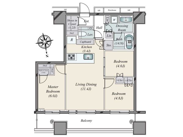 WORLD TOWER RESIDENCE 間取図 WORLD TOWER RESIDENCE 間取図