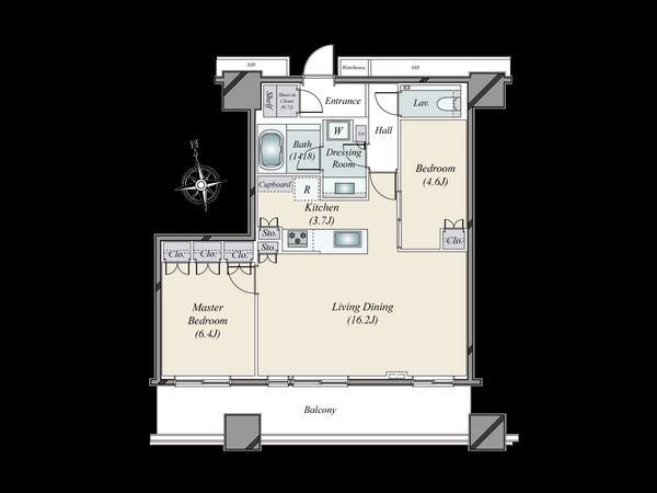 WORLD TOWER RESIDENCE 間取図 WORLD TOWER RESIDENCE 間取図
