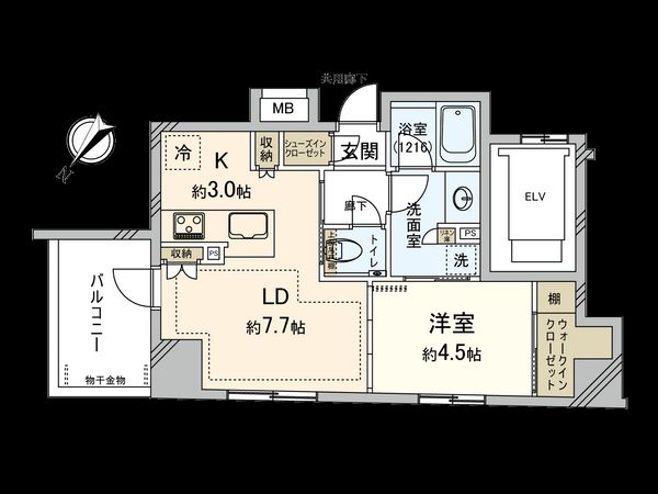 ヴィークコート人形町 間取図 ヴィークコート人形町 間取図