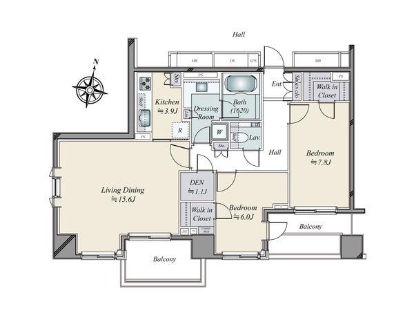 パークハウス平河町 間取図 パークハウス平河町 間取図
