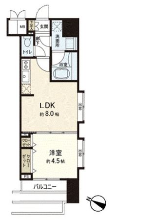 グランド・ガーラ神田 間取図 グランド・ガーラ神田 間取図