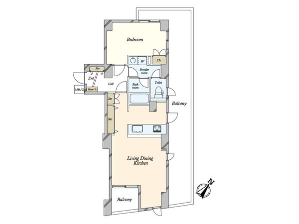 ライズ目黒 間取図 ライズ目黒 間取図