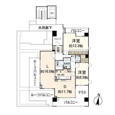 パークハウス千里中央 サザン・レジデンス 間取図 パークハウス千里中央 サザン・レジデンス 間取図