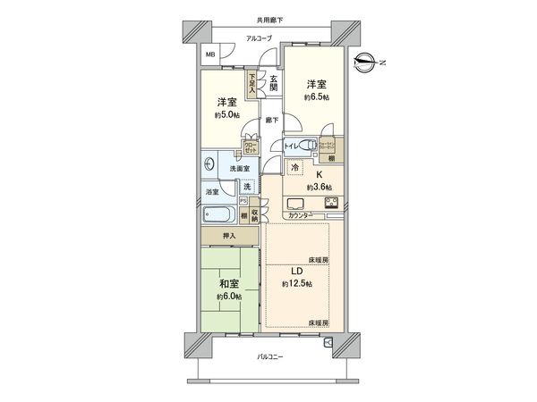 ジオ新町 間取図 ジオ新町 間取図