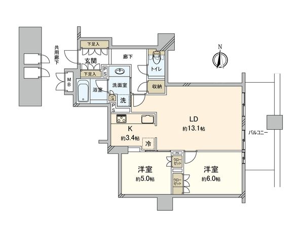 ブランズタワー大阪本町 間取図 ブランズタワー大阪本町 間取図