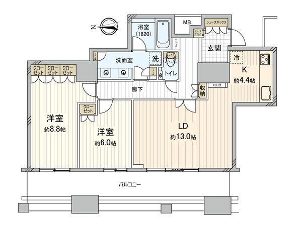 ブランズタワー南堀江 間取図 ブランズタワー南堀江 間取図