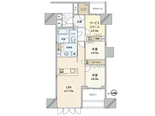 グランドメゾン北堀江レジデンス 間取図 グランドメゾン北堀江レジデンス 間取図