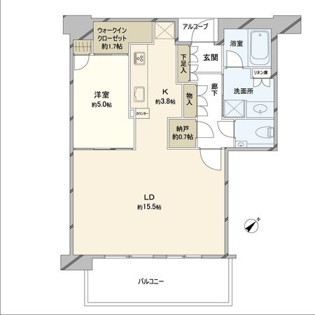 ザ・パークハウス中之島タワー 間取図 ザ・パークハウス中之島タワー 間取図
