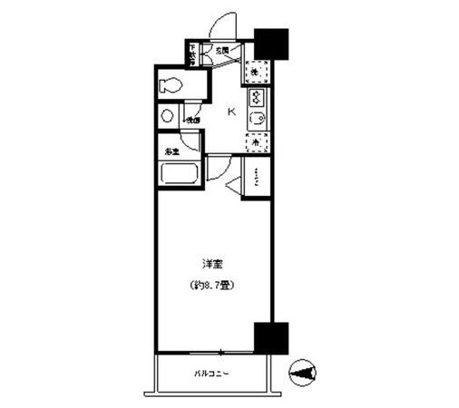 コンフォルトK 間取図(平面図) コンフォルトK 間取図(平面図)