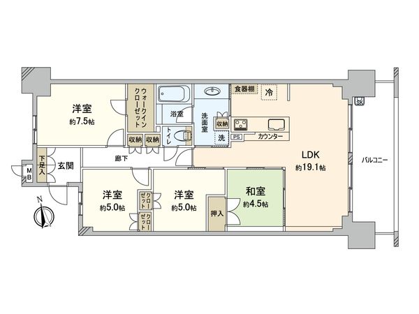 なんばセントラルプラザリバーガーデン 間取図 なんばセントラルプラザリバーガーデン 間取図