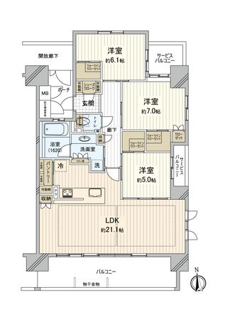ルネグラン四天王寺夕陽丘 間取 ルネグラン四天王寺夕陽丘 間取
