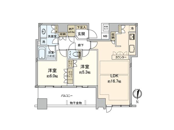 パークタワー北浜 間取 パークタワー北浜 間取