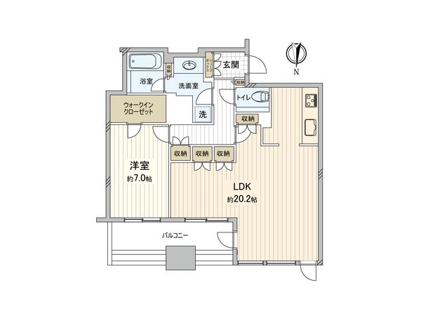 クラッシィタワー淀屋橋 間取図 クラッシィタワー淀屋橋 間取図