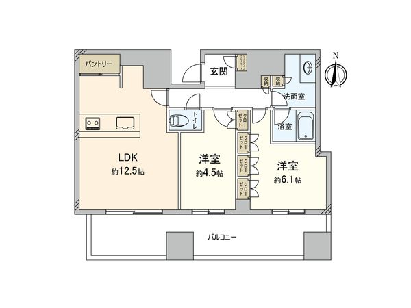 パークタワー北浜 間取図 パークタワー北浜 間取図