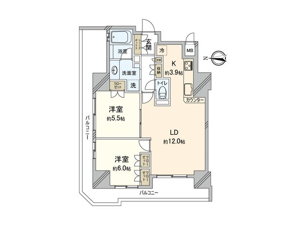 プレミスト南船場 間取図 プレミスト南船場 間取図