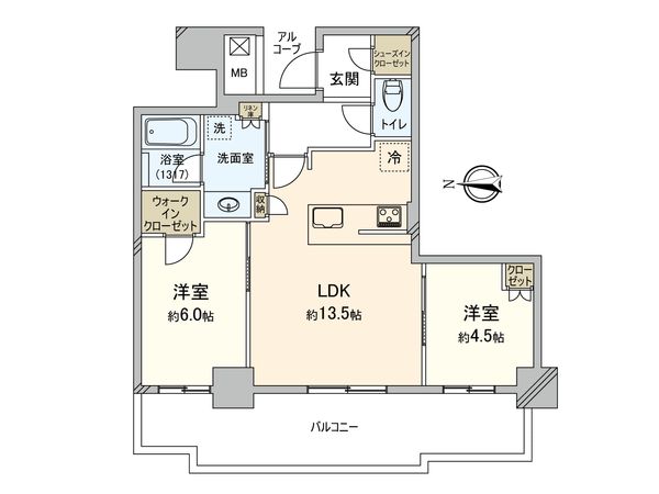 シエリアタワー大阪堀江 間取図 シエリアタワー大阪堀江 間取図