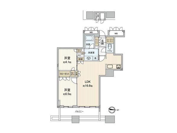 ブランズタワー大阪本町 間取図 ブランズタワー大阪本町 間取図