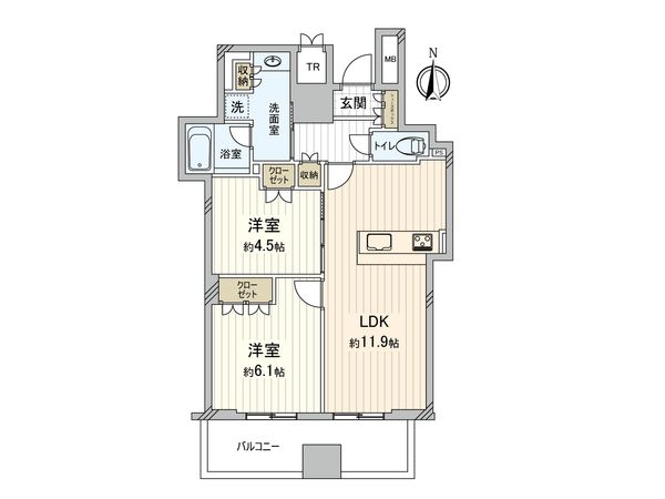 クレヴィアタワー御堂筋本町 間取図 クレヴィアタワー御堂筋本町 間取図