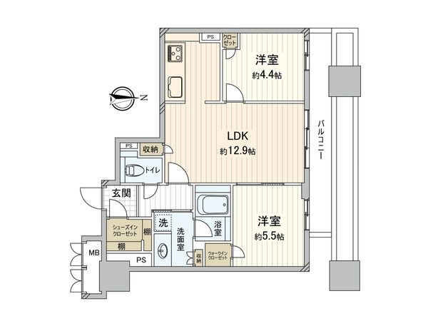 ブランズタワー谷町四丁目 間取図 ブランズタワー谷町四丁目 間取図
