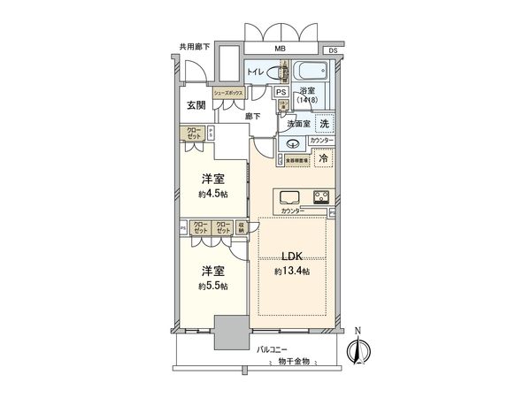 プレミストタワー靱本町 間取図 プレミストタワー靱本町 間取図