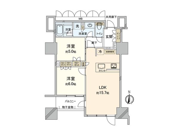 プレミストタワー靱本町 間取図 プレミストタワー靱本町 間取図