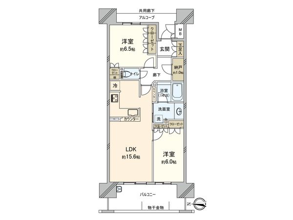 ジオ新町 間取図 ジオ新町 間取図