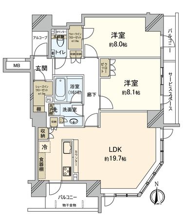 ザ・パークハウス大手前タワーレジデンス 間取 ザ・パークハウス大手前タワーレジデンス 間取