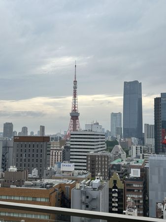 パークコート浜離宮 ザ タワー ベランダからの眺望 パークコート浜離宮 ザ タワー ベランダからの眺望