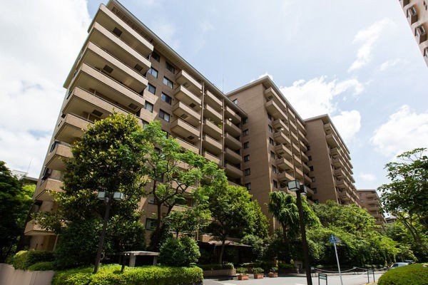 広尾ガーデンヒルズO棟 外観 広尾ガーデンヒルズO棟 外観