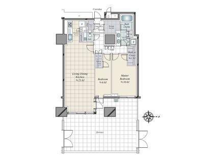 三田ガーデンヒルズ イーストヒル 間取図 三田ガーデンヒルズ イーストヒル 間取図
