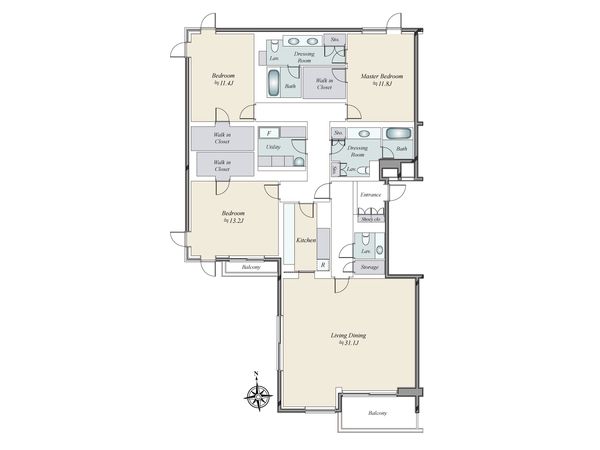 フォレストテラス松濤 3LDK フォレストテラス松濤 3LDK