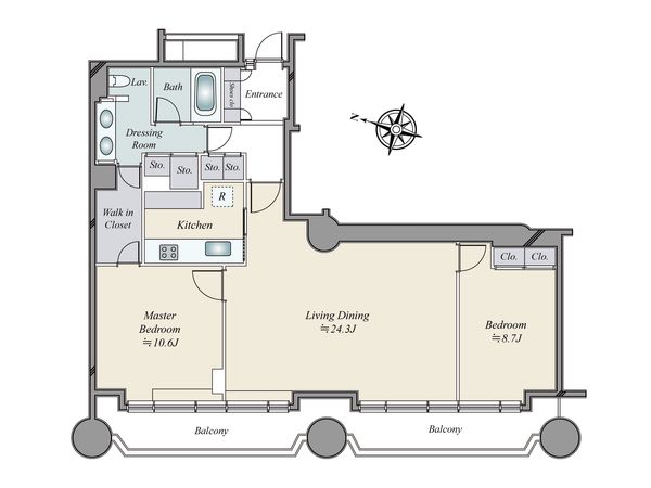 間取図(平面図) 間取図(平面図)