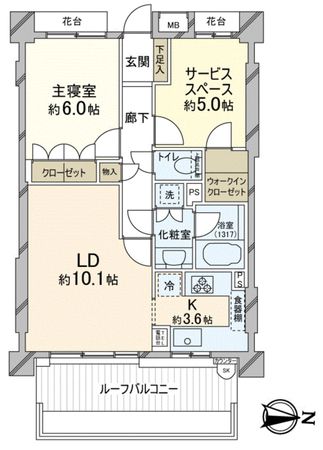 クレッセント国立 間取図 クレッセント国立 間取図
