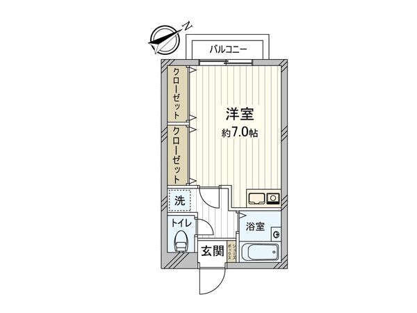 アメニティK 間取図 アメニティK 間取図