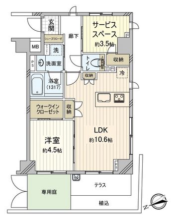間取図(平面図) 間取図(平面図)
