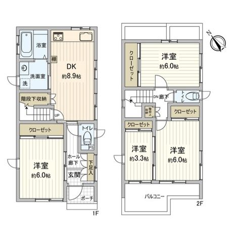 間取図(平面図) 間取図(平面図)