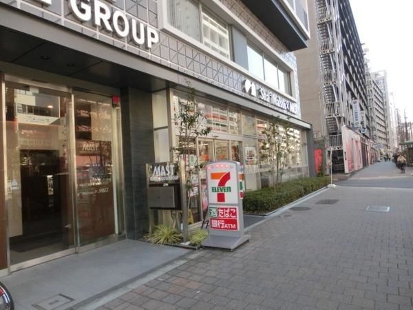 ツイン一の橋2号館 セブンイレブン港区一の橋店(約120m) ツイン一の橋2号館 セブンイレブン港区一の橋店(約120m)