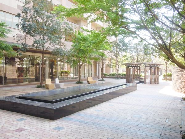 パークコート麻布十番ザ タワー 中庭 パークコート麻布十番ザ タワー 中庭