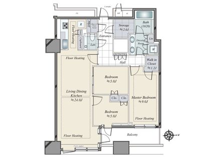 三田ガーデンヒルズ イーストヒル 間取図 三田ガーデンヒルズ イーストヒル 間取図