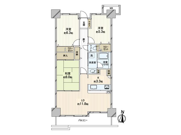ファミール千葉公園 間取図 ファミール千葉公園 間取図