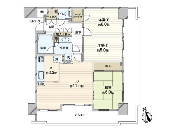 藤和シティホームズ千葉登戸 間取図 藤和シティホームズ千葉登戸 間取図