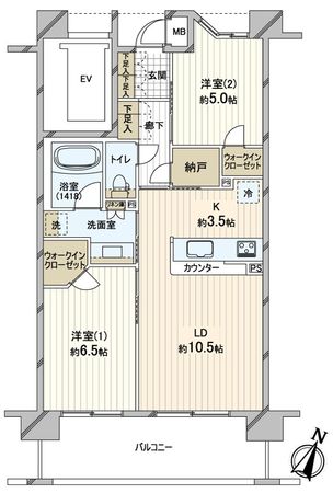 ポレスター蘇我 間取図 ポレスター蘇我 間取図