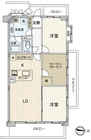 ツインシティ東砂アネックス 間取り ツインシティ東砂アネックス 間取り