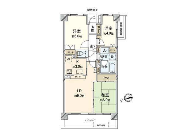 鷺沼パークホームズ ウエストコート 間取図 鷺沼パークホームズ ウエストコート 間取図