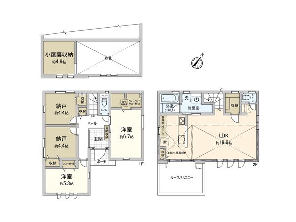 鷺沼2丁目戸建 間取図 鷺沼2丁目戸建 間取図