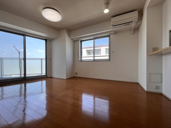 パークホームズ溝の口アーバンレジデンス リビングダイニング 約11.3帖。床暖房あり パークホームズ溝の口アーバンレジデンス リビングダイニング 約11.3帖。床暖房あり