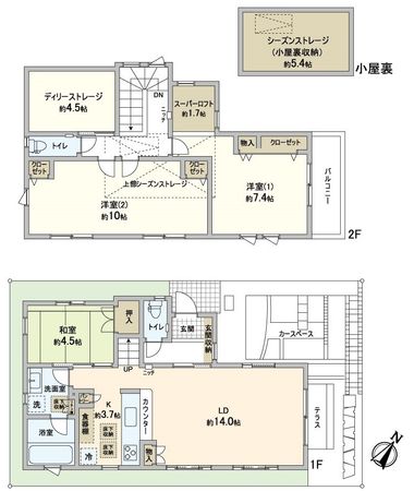 ファインコート大船 間取図 ファインコート大船 間取図