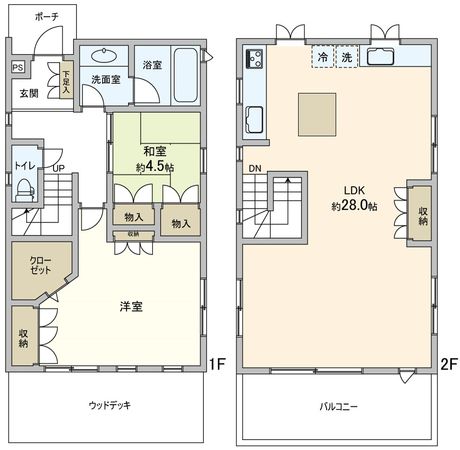 材木座5丁目貸家 間取図 材木座5丁目貸家 間取図