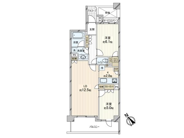 藤和鎌倉玉縄ホームズ弐番館 間取図 藤和鎌倉玉縄ホームズ弐番館 間取図
